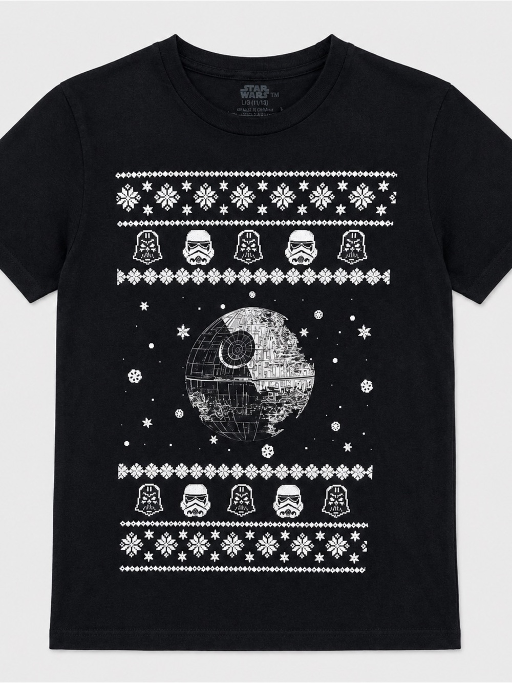 Star Wars Black Logo Interior Tag Tee